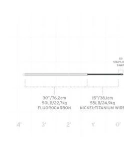 Scientific Anglers Absolute Predator Figure 8 Leader