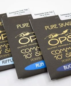 Olympic Peninsula Skagit Tactics Opst Commando Skagit Sink Tips - 10ft Leader