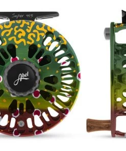 Abel Super 4/5 Reel - Ported In Fish Graphics Reels