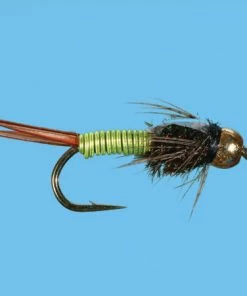 Flies Solitude Bead Copper Nymph (Bn052) 6-Pack