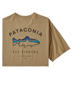 Patagonia Men'S Framed Fitz Roy Trout Organic Tee