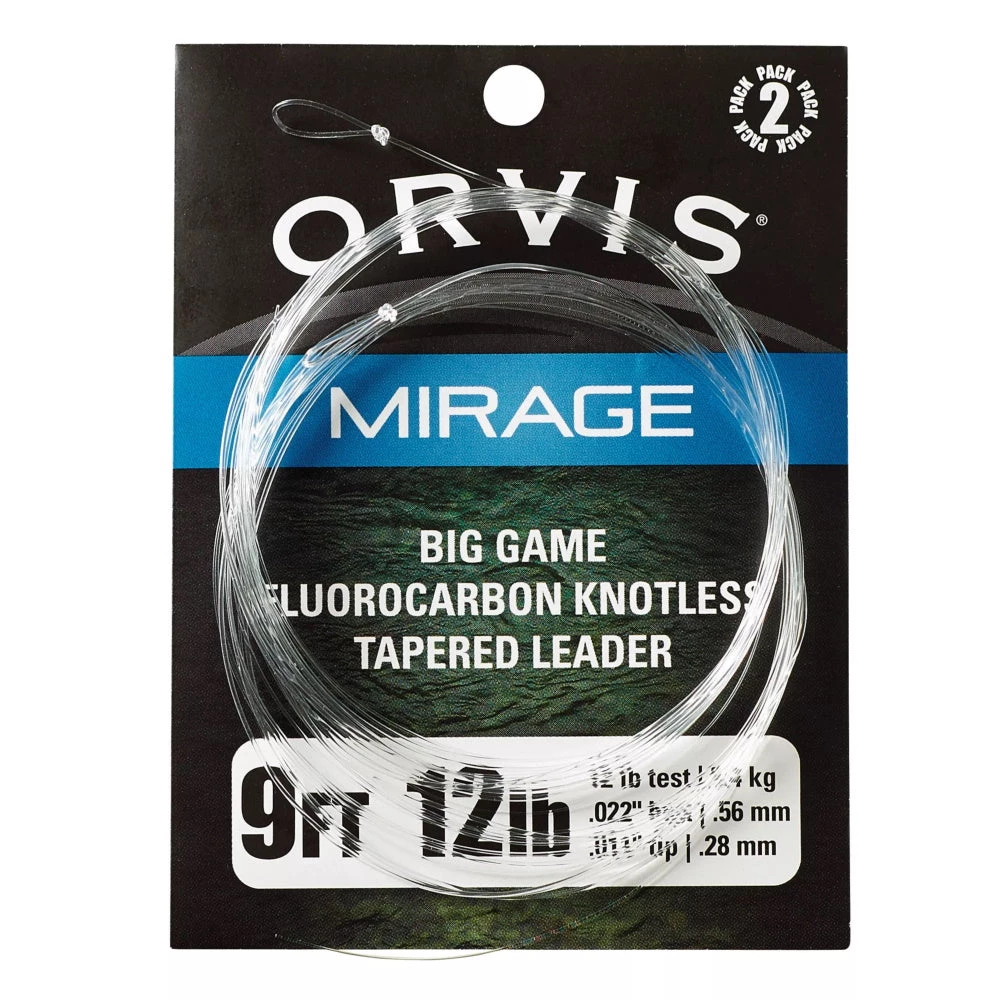 Orvis Mirage Big Game Leaders 2-Pack 3 Orvis Mirage Big Game Leaders 2-Pack