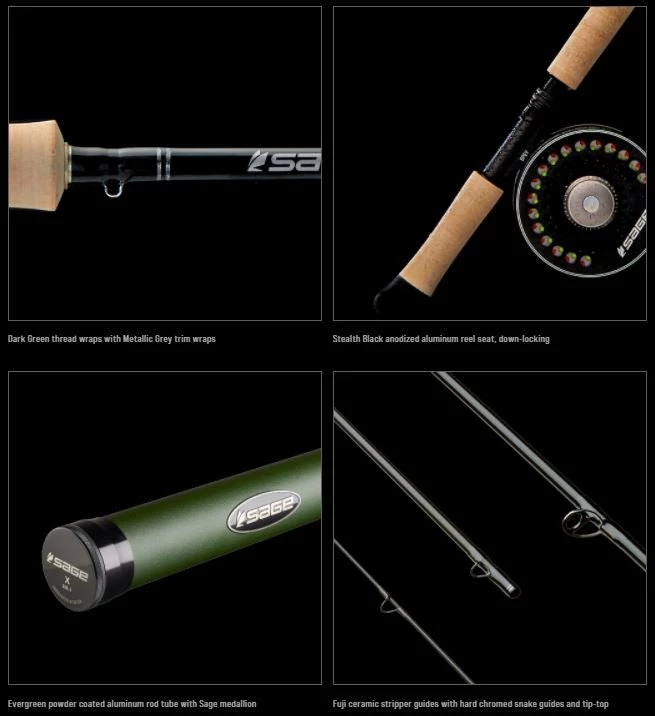 Sage X Spey Fly Rod Rods 6 Sage X Spey Fly Rod Rods