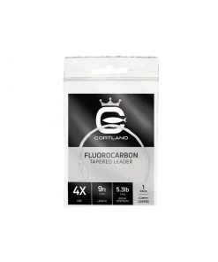 Lines Cortland Fluorocarbon Tapered Leader 9ft