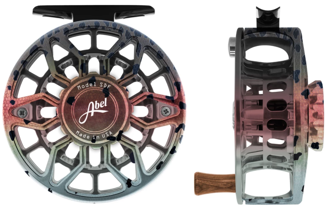 Abel Sdf 5/6 Reel - Ported In Fish Graphics 23 Abel Sdf 5/6 Reel - Ported In Fish Graphics