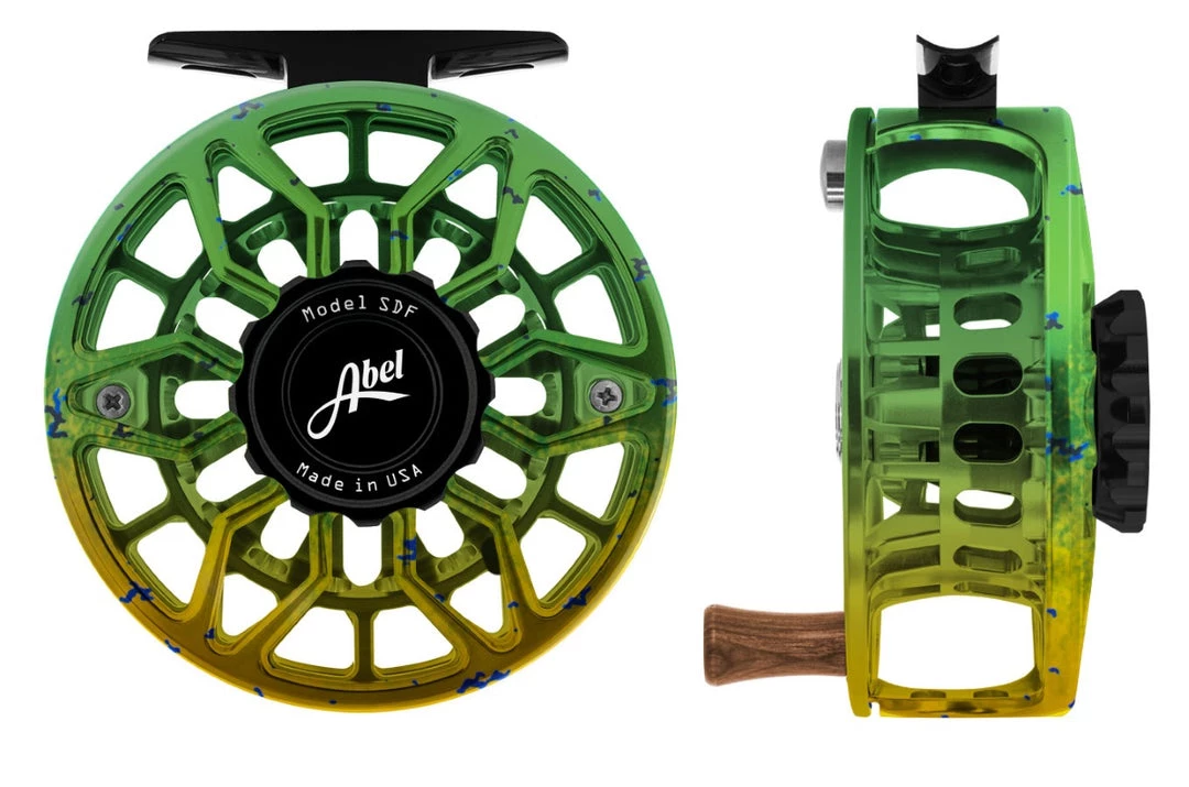 Abel Sdf 4/5 Reel - Ported In Fish Graphics Reels 15 Abel Sdf 4/5 Reel - Ported In Fish Graphics Reels