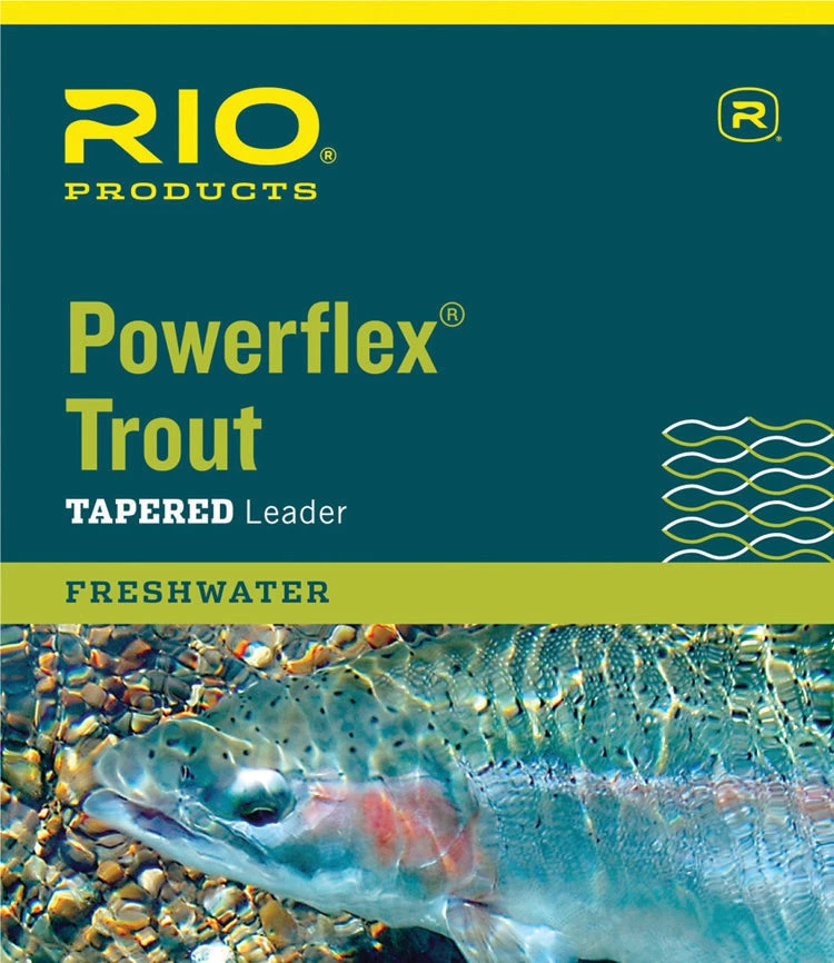 Rio Powerflex Trout Leader 15ft 3 Rio Powerflex Trout Leader 15ft