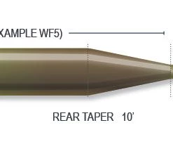 Lines Airflo Delta Taper Camo Clear Fly Line