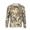 Clothing Simms Men's Solarflex L/S Crewneck - Print