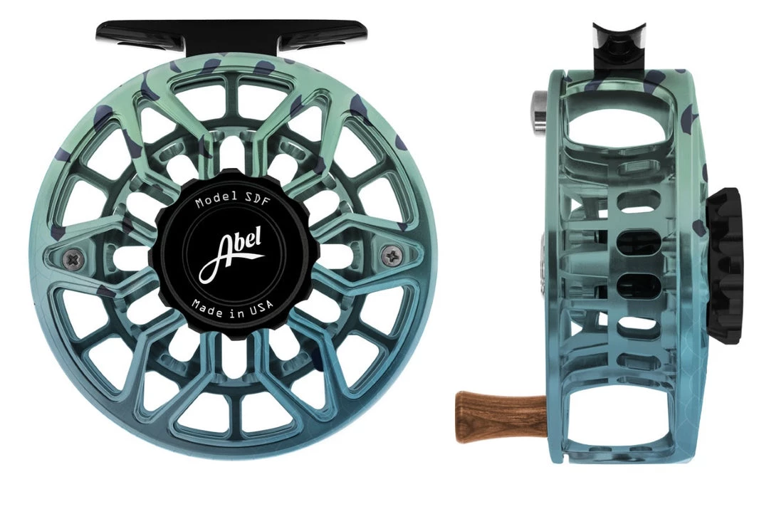 Abel Sdf 5/6 Reel - Ported In Fish Graphics 7 Abel Sdf 5/6 Reel - Ported In Fish Graphics
