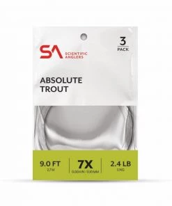 Scientific Anglers Absolute Trout Leader 3-Pack