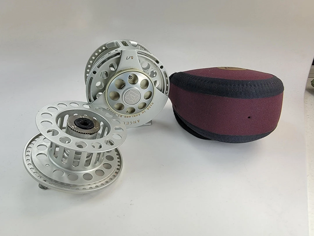 Reels Hardy Angel 6/7 Reel W/Backup Spool (Trade Up) 6 Reels Hardy Angel 6/7 Reel W/Backup Spool (Trade Up)