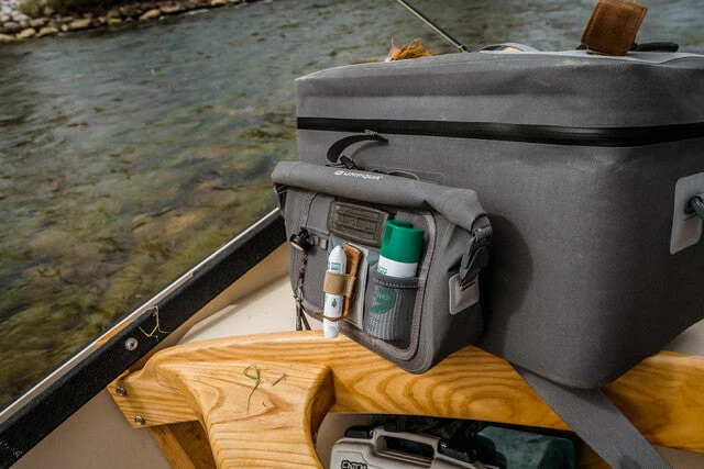 Umpqua ZS2 Waterproof Wader Chest Pack - Gray 4 Umpqua ZS2 Waterproof Wader Chest Pack - Gray