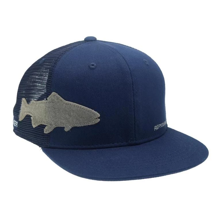 Rep Your Water Trout Fly Patch High Profile Hat 3 Rep Your Water Trout Fly Patch High Profile Hat