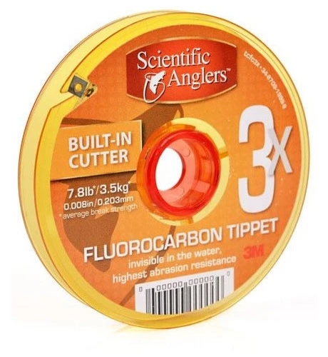 Scientific Anglers Fluorocarbon Tippet 21.8yd Built-In Cutter - Closeout 3 Scientific Anglers Fluorocarbon Tippet 21.8yd Built-In Cutter - Closeout
