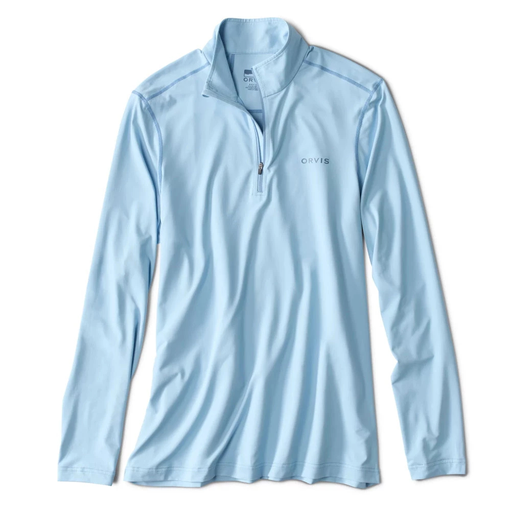 Orvis Men'S Sun Defense Quarter-Zip Clothing 7 Orvis Men'S Sun Defense Quarter-Zip Clothing