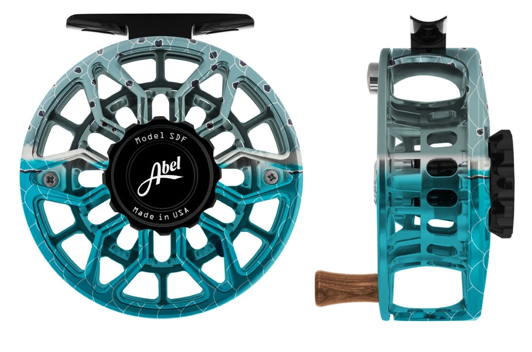 Abel Sdf 4/5 Reel - Ported In Fish Graphics Reels 8 Abel Sdf 4/5 Reel - Ported In Fish Graphics Reels