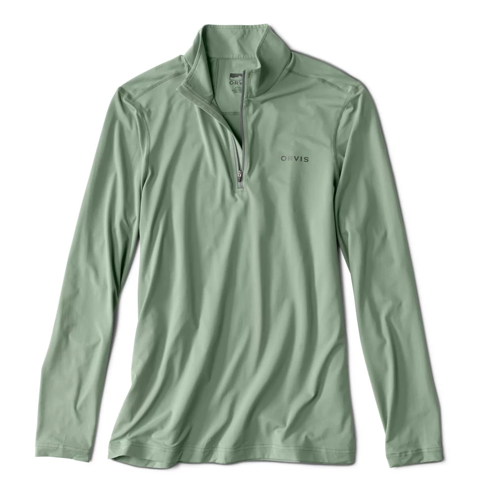Orvis Men'S Sun Defense Quarter-Zip Clothing 3 Orvis Men'S Sun Defense Quarter-Zip Clothing