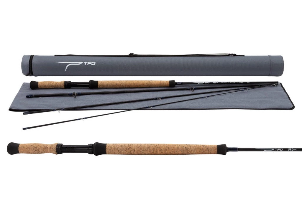 Temple Fork Rods TFO Pro III Two-Handed Fly Rod 3 Temple Fork Rods TFO Pro III Two-Handed Fly Rod