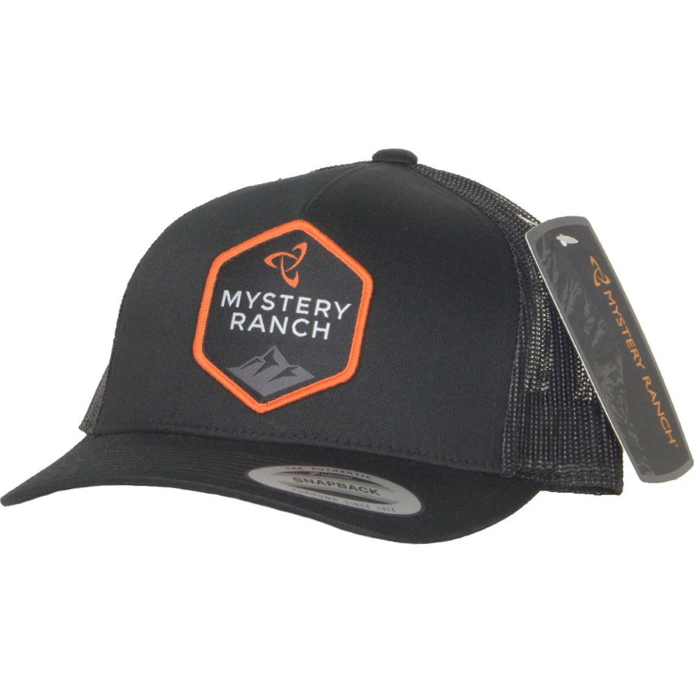 Mystery Ranch Hexagon Trucker Hat Clothing 3 Mystery Ranch Hexagon Trucker Hat Clothing