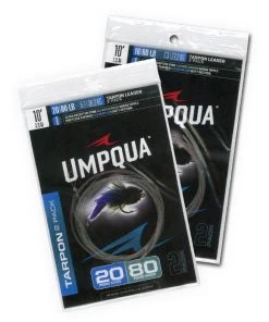 Umpqua Tarpon Leader W/Pink Fluoro Shock (2-Pack)